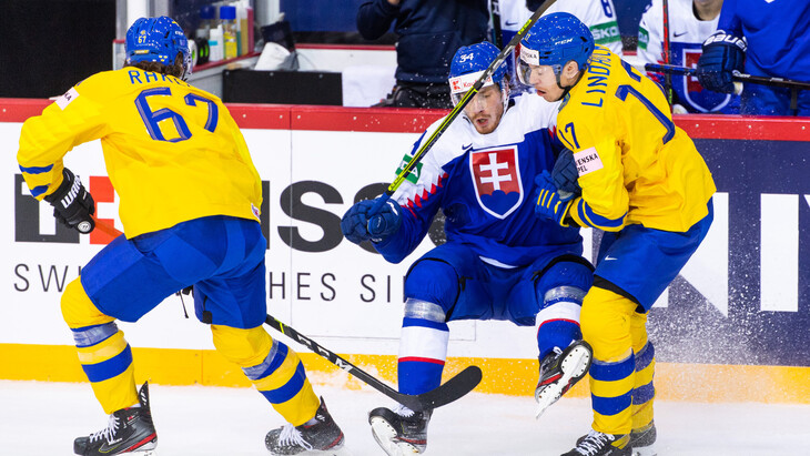 Швеция одержала волевую победу над Словакией на ЧМ-2021