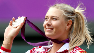 Мария Шарапова в серебром Лондона-2012 Мария Шарапова в серебром Лондона-2012