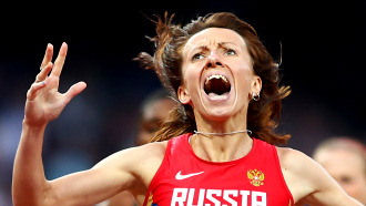 Олимпийская чемпионка в беге на 800 метров Мария Савинова Олимпийская чемпионка в беге на 800 метров Мария Савинова