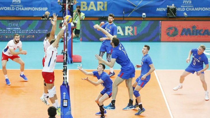 Российские волейболисты проиграли Сербии на чемпионате мира