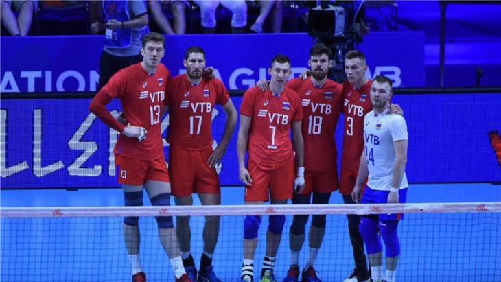 Россия потерпела третье поражение