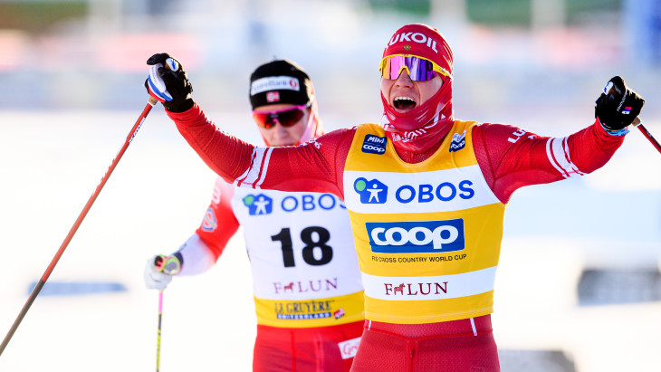 Большунов досрочно обеспечил себе победу в общем зачете Кубка мира по лыжам