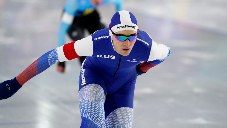 Конькобежец Трофимов завоевал бронзу ЧМ на дистанции 5000 метров