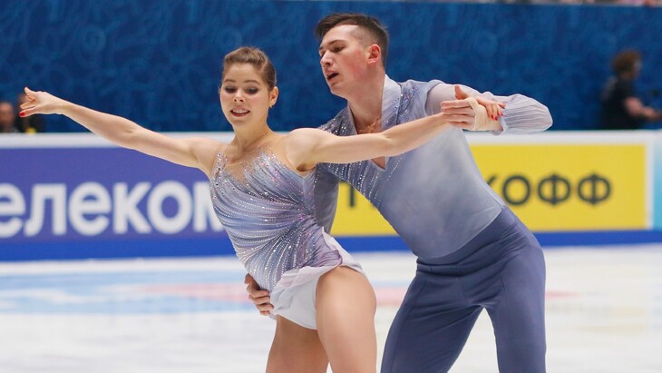 Мишина и Галямов выиграли короткую программу на чемпионате Европы в Таллине