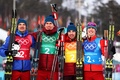 Победа норвежцев и серебро россиян в лыжной эстафете