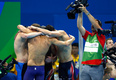 Триумф американцев в эстафете 4x200 вольным стилем