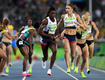 Чемпионский финиш американок в эстафете 4x100
