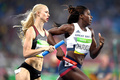 Чемпионский финиш американок в эстафете 4x100