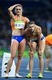Чемпионский финиш американок в эстафете 4x100