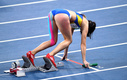 Чемпионский финиш американок в эстафете 4x100