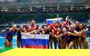 Женская сборная России по водному поло. Анна Карнаух, Анна Устюхина, Анна Гринева, Евгения Соболева, Мария Борисова, Евгения Иванова, Екатерина Прокофьева, Татьяна Зубкова, Эльвина Каримова, Ольга Горбунова, Анастасия Симанович, Анна Тимофеева, Надежда Глызина, Евгения Абдризякова, Екатерина Лисунова. Бронза