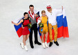 Золото и серебро россиян в парном катании