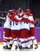 Хоккей. США — Россия 3:2 (по бул.)