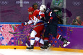 Хоккей. США — Россия 3:2 (по бул.)