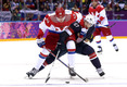 Хоккей. США — Россия 3:2 (по бул.)