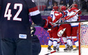 Хоккей. США — Россия 3:2 (по бул.)