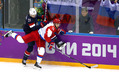 Хоккей. США — Россия 3:2 (по бул.)