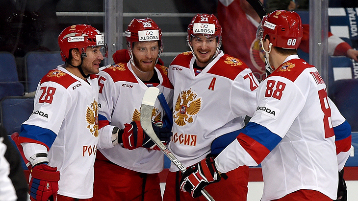 Хоккеисты сборной России
