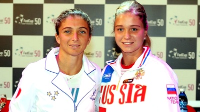 Сара Эррани и Ирина Хромачева