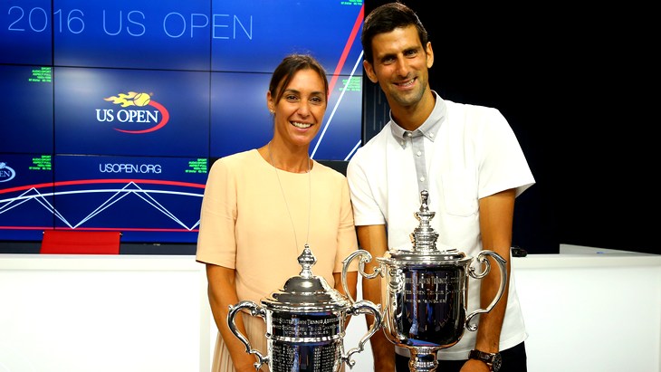 Победители прошлогоднего розыгрыша US Open — Флавия Пеннетта и Новак Джокович