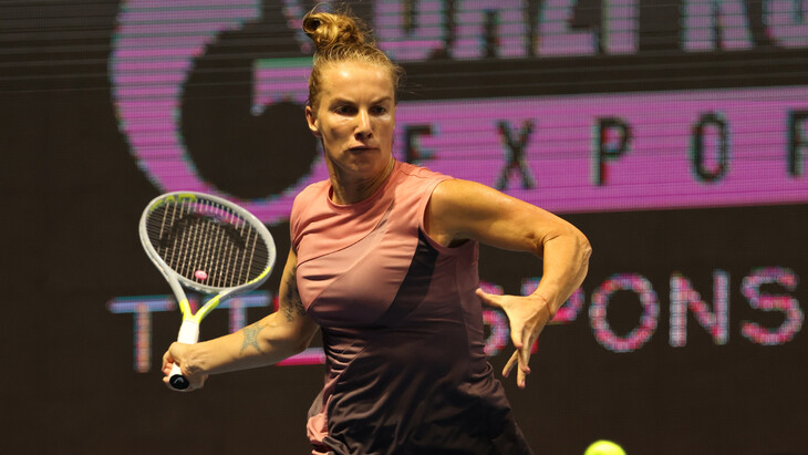 Кузнецова  вышла в четвертьфинал турнира в Санкт-Петербурге